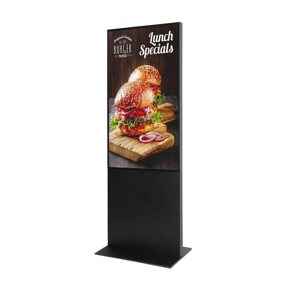 Digitálny totem Smart Line 55" čierny, s monitorom