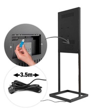 Digitálny totem Sky s monitorom Samsung 43" - 9