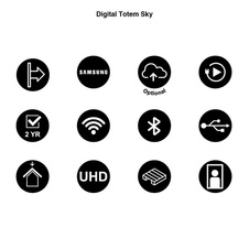 Digitálny totem Sky s monitorom Samsung 55" - 13