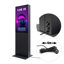 Digitálny totem Smart Line Obojstranný s monitorom Samsung 43", čierna - 2