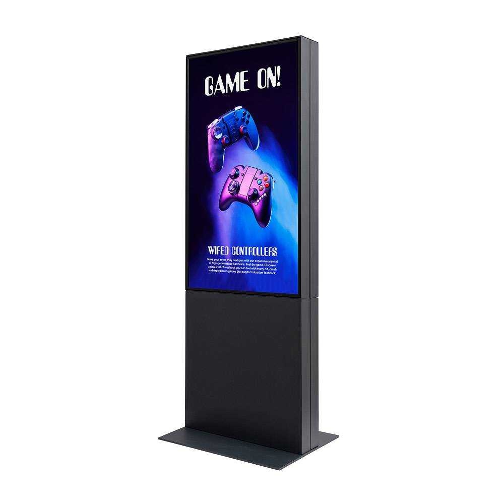 Digitálny totem Smart Line Obojstranný s monitorom Samsung 50", čierna