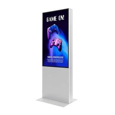 Digitálny totem Smart Line Obojstranný s monitorom Samsung 50", biela