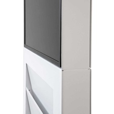 Digitálny totem Smart Line 43" s vreckom 6xA4, biela - 4