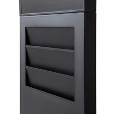 Digitálny totem Smart Line 43" s vreckom 6xA4, čierna, dotyková fólia - 4