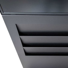 Digitálny totem Smart Line 43" s vreckom 6xA4, čierna, dotyková fólia - 6