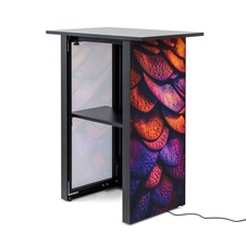 Digitálny promostolík Futuro s monitorom Samsung 32" na výšku, čierna - 1