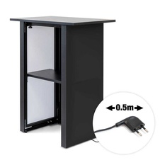 Digitálny promostolík Futuro s monitorom Samsung 32" na výšku, čierna - 4