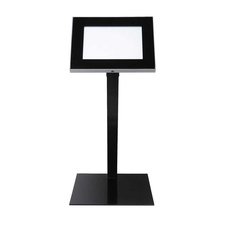 Vonkajší MENU stojan A2 s LED osvetlením, čierna - 3