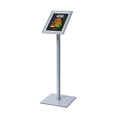 Menu Board Compasso s klaprámom A4, ostrý roh, profil 37 mm