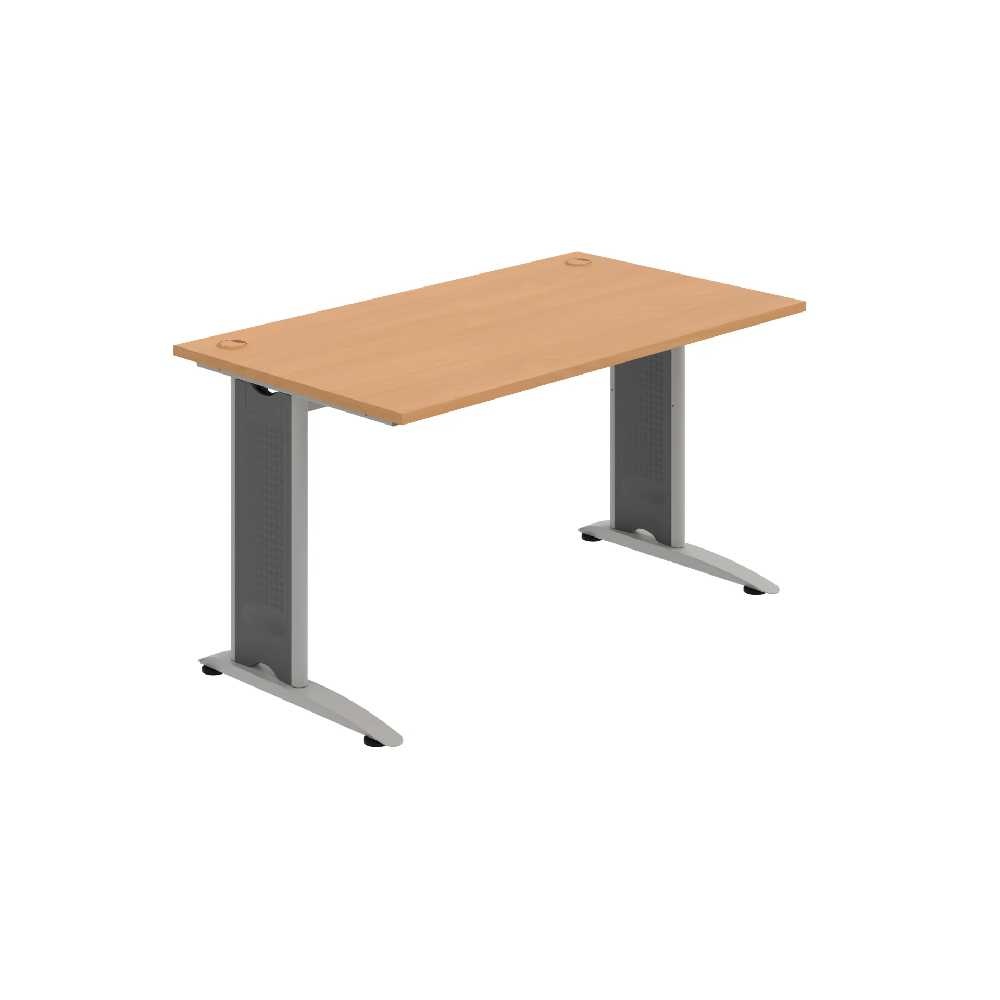 HOBIS kancelársky stôl pracovný rovný - FS 1400, buk