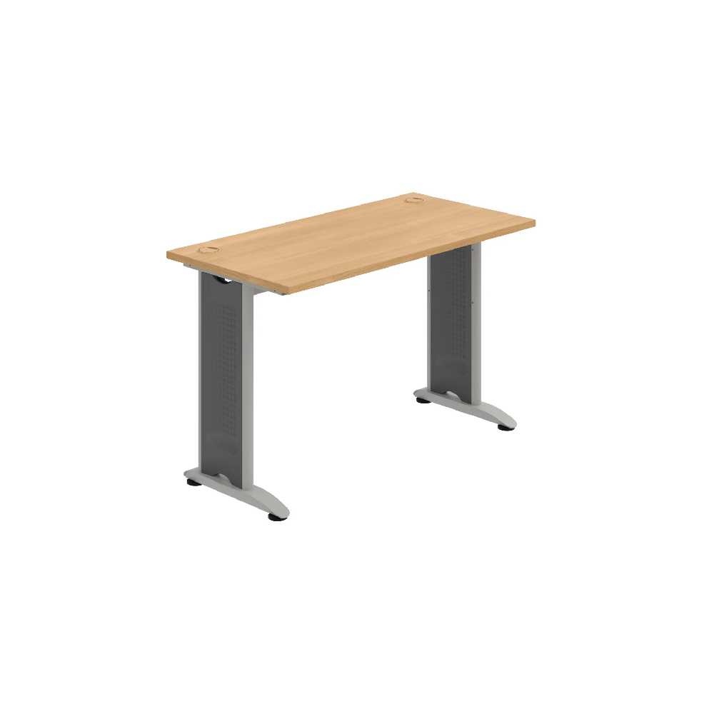 HOBIS kancelársky stôl pracovný rovný - FE 1200, dub