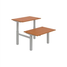 HOBIS párový výškovo nastaviteľný stôl MOTION DUAL MSD 2 1200, stand.ovládanie, čerešňa