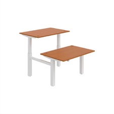 HOBIS párový výškovo nastaviteľný stôl MOTION DUAL MSD 2 1200, stand.ovládanie, čerešňa - 2