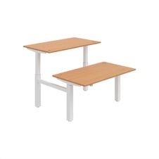 HOBIS párový výškovo nastaviteľný stôl MOTION DUAL MSD 2 1400, stand.ovládanie, buk - 2