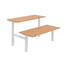 HOBIS párový výškovo nastaviteľný stôl MOTION DUAL MSD 2 1800, stand.ovládanie, buk - 2