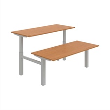 HOBIS párový výškovo nastaviteľný stôl MOTION DUAL MSD 2 1800, stand.ovládanie, jelša