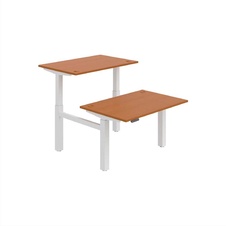 HOBIS párový výškovo nastaviteľný stôl 120 cm, pamäť.ovlad. - MOTION DUAL MSD 2M 1200, čerešňa - 2