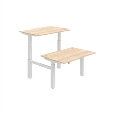 HOBIS párový výškovo nastaviteľný stôl MOTION DUAL MSD 3 1200, stand.ovládanie, agát - 2