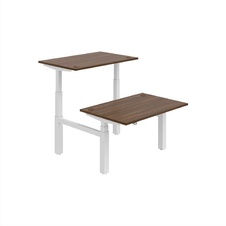HOBIS párový výškovo nastaviteľný stôl MOTION DUAL MSD 3 1200, stand.ovládanie, orech - 2