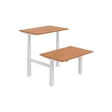 HOBIS párový výškovo nastaviteľný stôl MOTION DUAL MSD 3 1200, stand.ovládanie, jelša - 2