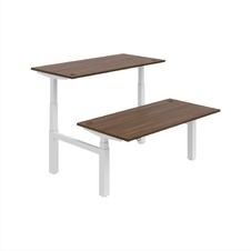 HOBIS párový výškovo nastaviteľný stôl MOTION DUAL MSD 3 1600, stand.ovládanie, orech - 2