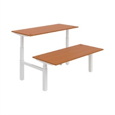HOBIS párový výškovo nastaviteľný stôl MOTION DUAL MSD 3 1800, stand.ovládanie, čerešňa - 2