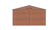 Záhradný domček G21 GAH 1085 - 340 x 319 cm, hnedý - 5