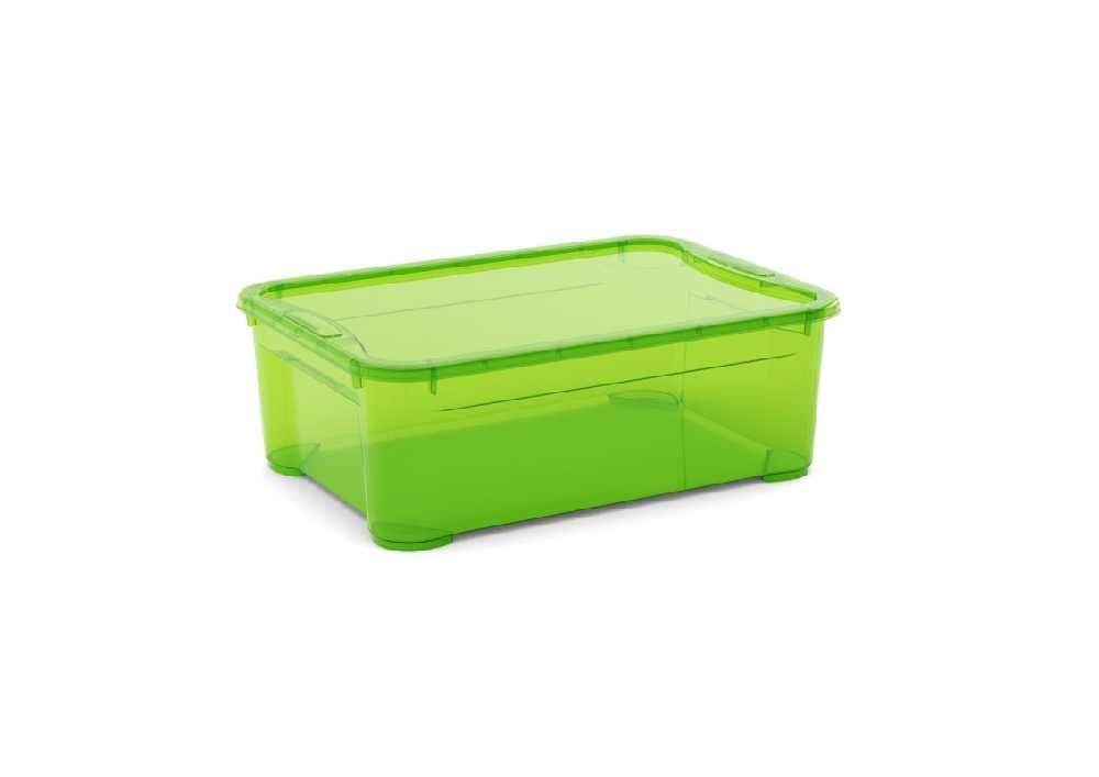 Plastová debna T box M, zelená