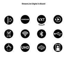 Digital StreamLine Áčko s obrazovkou 43" - 12