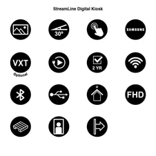 Digital kiosk StreamLine s monitorom 32" - 13