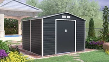 Záhradný domček G21 GAH 706 - 277 x 255 cm, antracit - 4