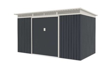 Záhradný domček G21 GRAH 700 - 340 x 206 cm, antracit - 2