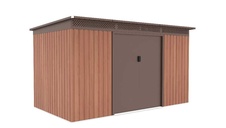 Záhradný domček G21 GRAH 700 - 340 x 206 cm, hnedý