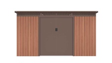 Záhradný domček G21 GRAH 700 - 340 x 206 cm, hnedý - 1