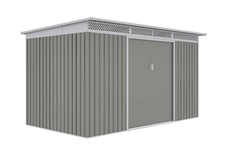 Záhradný domček G21 GRAH 700 - 340 x 206 cm, metalická šedá
