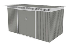 Záhradný domček G21 GRAH 700 - 340 x 206 cm, metalická šedá - 3