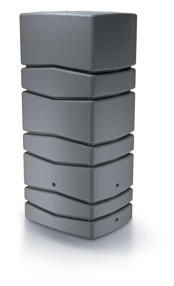Nádrž na vodu AQUA TOWER 650l, svetlo šedá