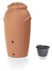 Dizajnový plastový sud AQUACAN BABY 210l, tehla