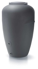 Dizajnový plastový sud AQUACAN 440l, šedá