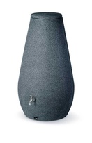Dizajnový plastový sud DROP 410l, granit