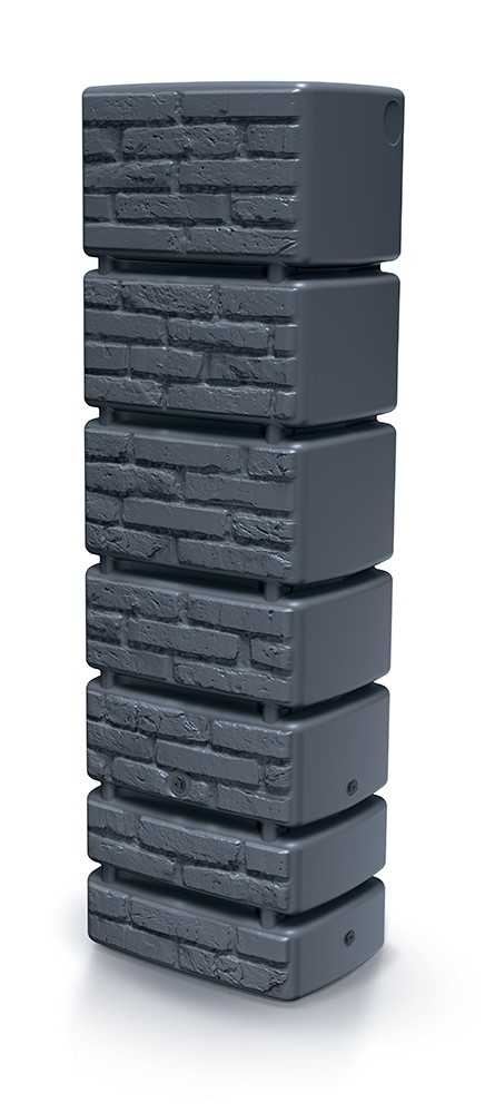 Nádrž na vodu TOWER BRICK 350l, antracit