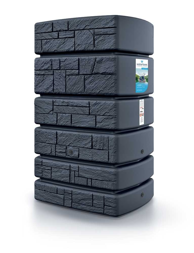 Nádrž na vodu TOWER STONE 500l, antracit
