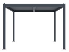 Bioklimatická pergola G21 Austin 3x3m, antracit - 1
