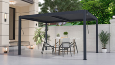 Bioklimatická pergola G21 Austin 4x3m, antracit - 9