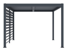 Otočná lamelová stena G21 2,8x2,2m pre pergolu 3x3 a 4x3 m, antracit - 1