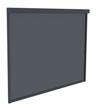 Bočná markíza G21 2,8x2 m pre pergolu 3x3 a 4x3 m, antracit