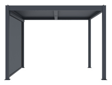 Bočná markíza G21 2,8x2 m pre pergolu 3x3 a 4x3 m, antracit - 1