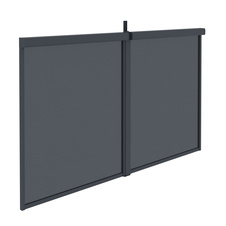 Bočná markíza G21 3,7x2 m pre pergolu 4x3 a 4x4 m, antracit