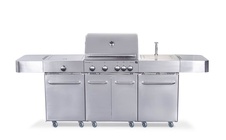 Plynový gril G21 Arizona, BBQ kuchyne Premium Line 6 horákov + zadarmo redukčný ventil