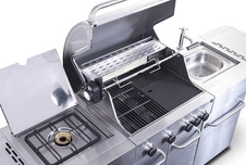 Plynový gril G21 Arizona, BBQ kuchyne Premium Line 6 horákov + zadarmo redukčný ventil - 1